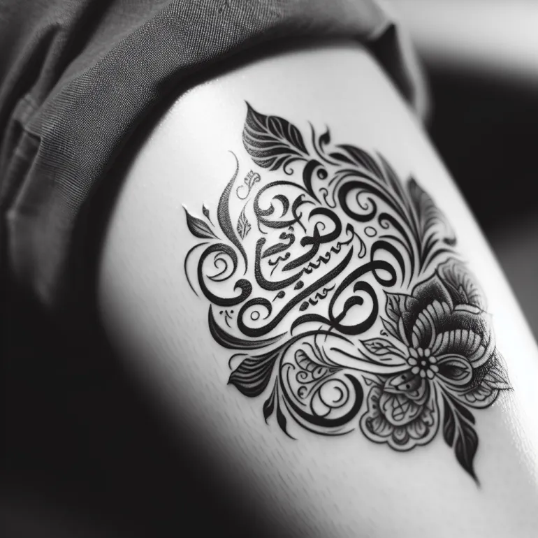 Тату надпись на ноге для женщин: Искусство, Символизм и Тренды